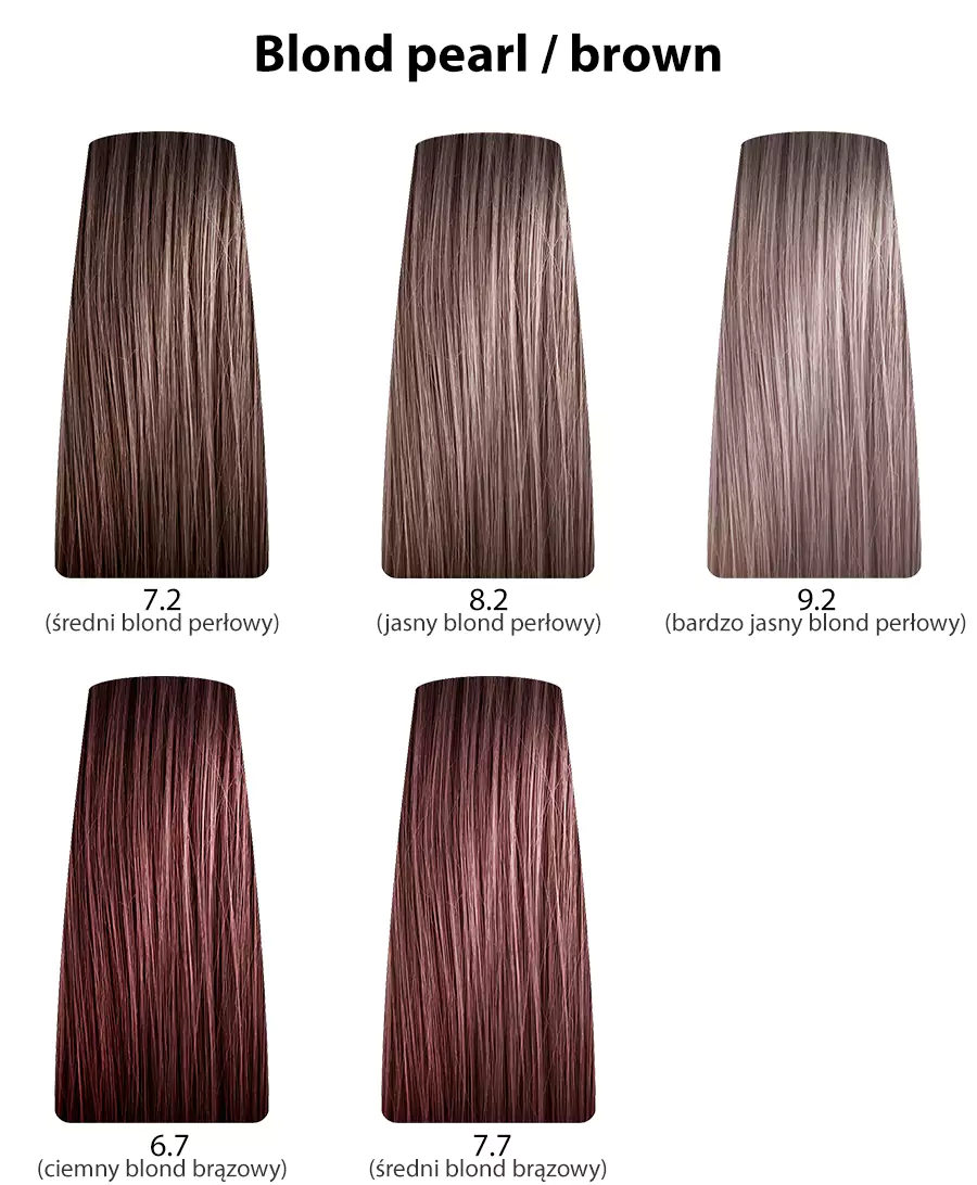 Dusy Professional Color Shades Gloss Toner rozświetlający do włosów - kolekcja blondy brązowe, perłowe