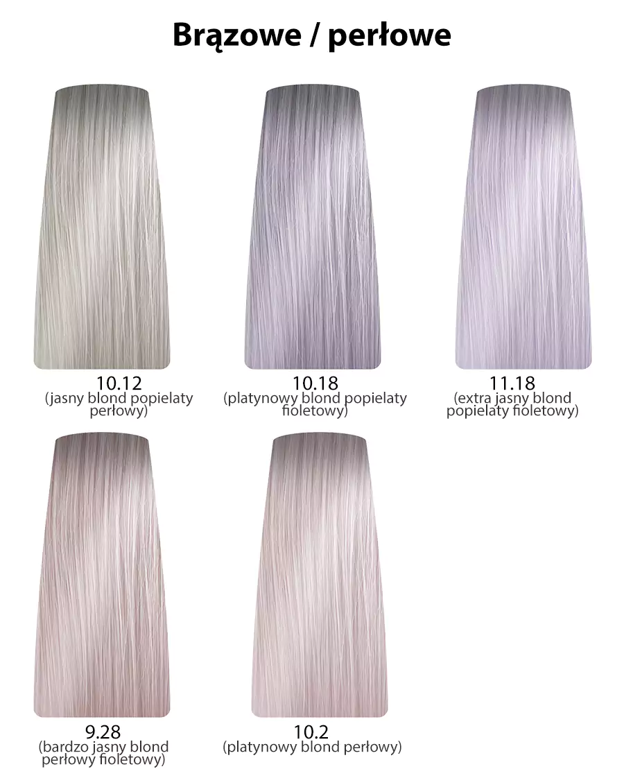 Dusy Professional Color Shades Gloss Toner rozświetlający do włosów - kolekcja brązowa milkshake