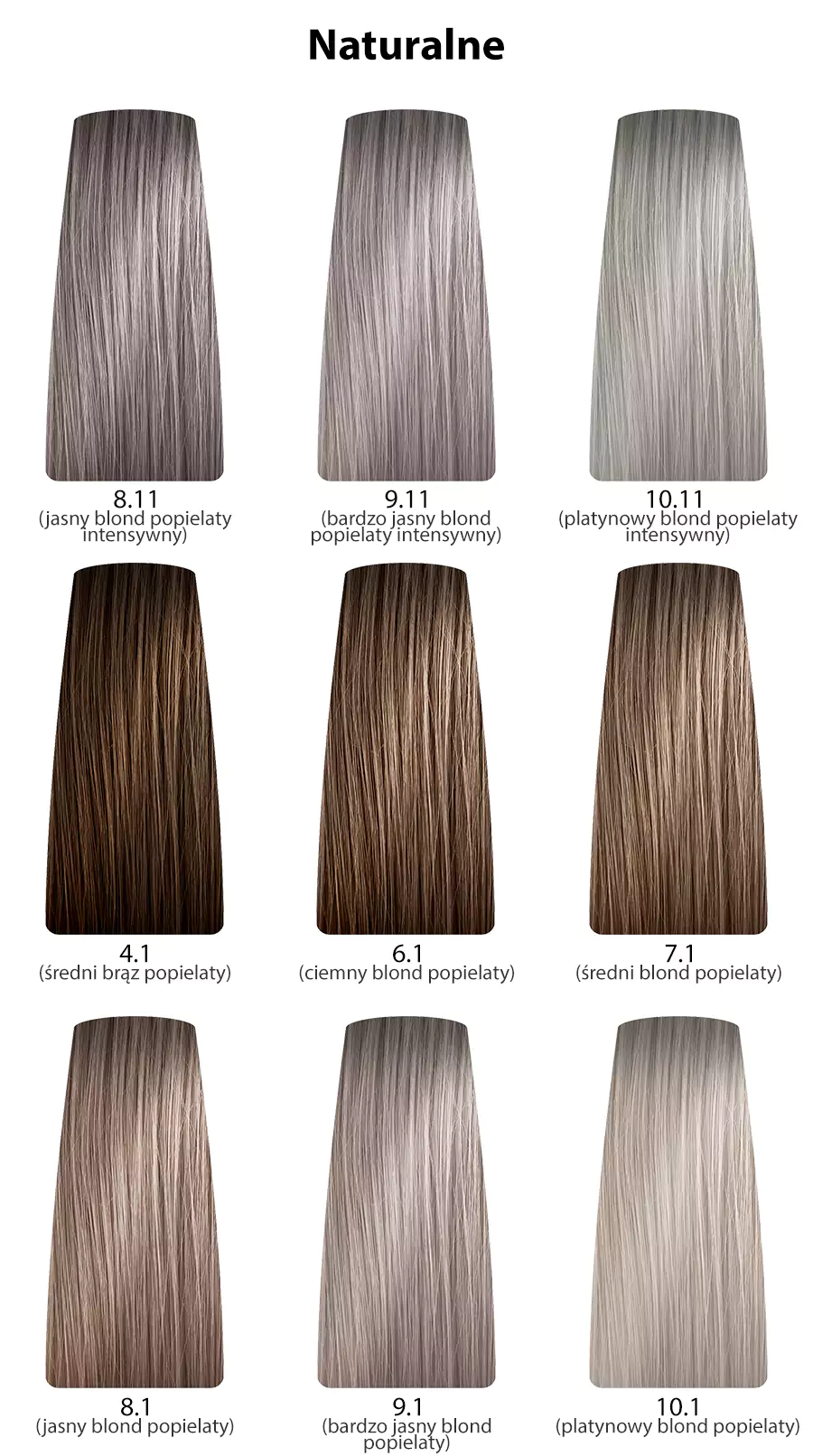Dusy Professional Color Shades Gloss Toner rozświetlający do włosów - kolekcja popielata