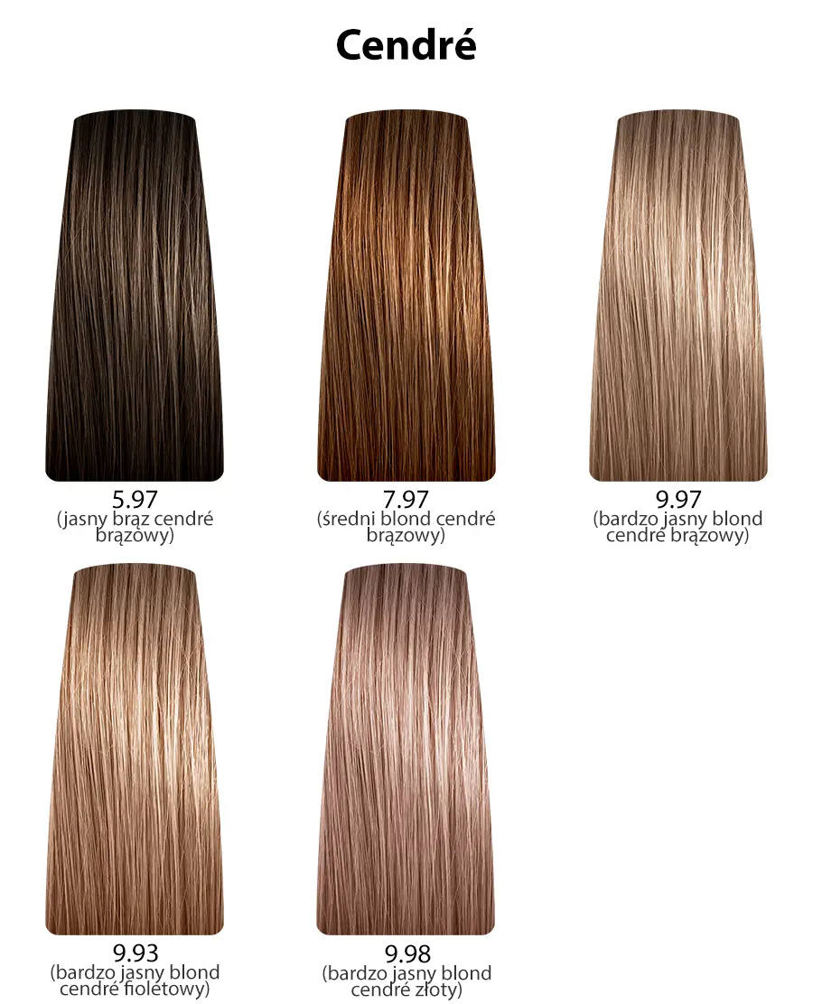 Dusy Professional Color Spirit Toner do włosów bez amoniaku - kolekcja brązowa popielata