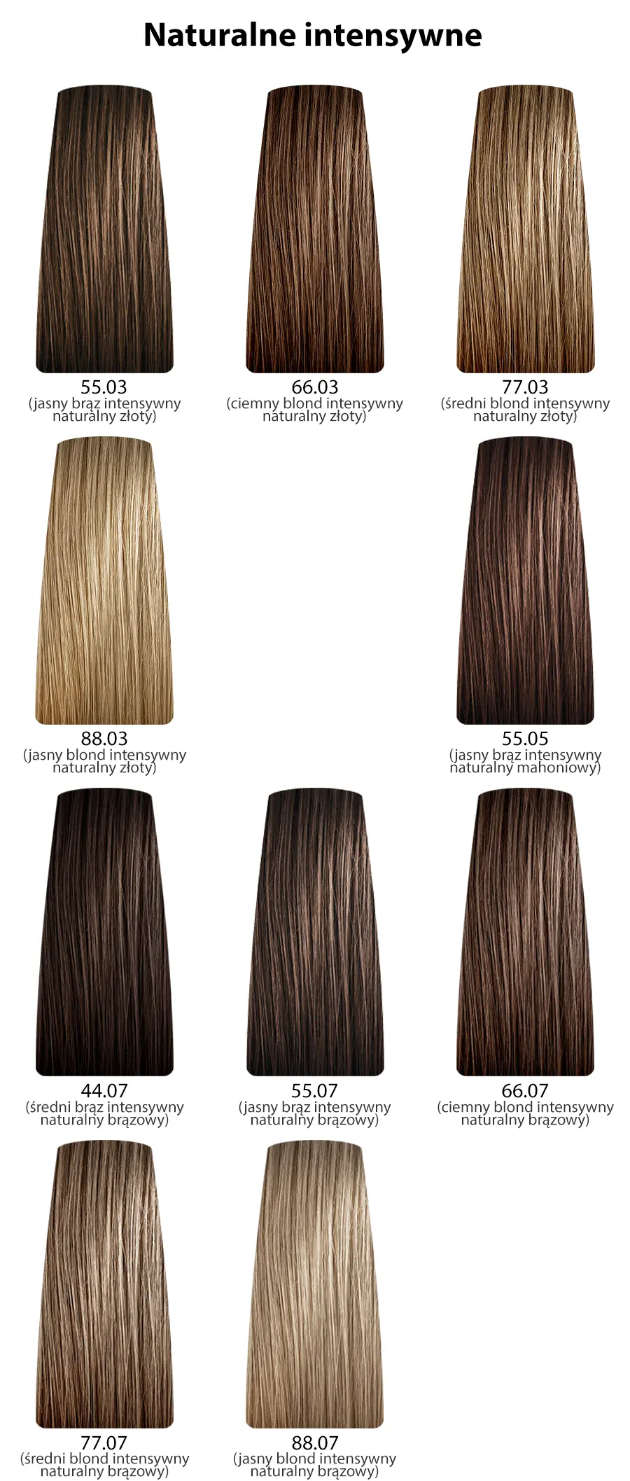 Dusy Professional Color Spirit Toner do włosów bez amoniaku - kolekcja intensywna naturalna i złota