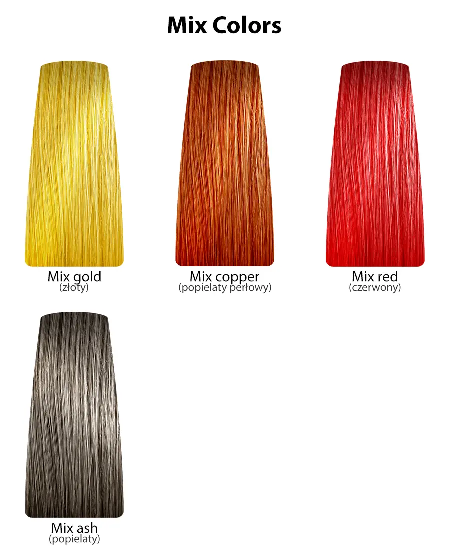 Dusy Professional Color Spirit Toner do włosów bez amoniaku - kolekcja mix kolorowa