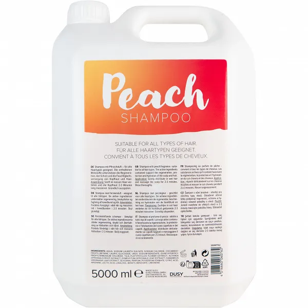 Dusy Professional Peach Uniwersalny szampon do włosów 5000ml