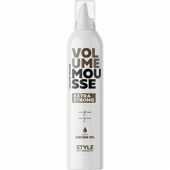 Dusy Professional Volume Mousse Extra Strong Pianka do włosów z olejkiem arganowym bardzo mocna 400ml