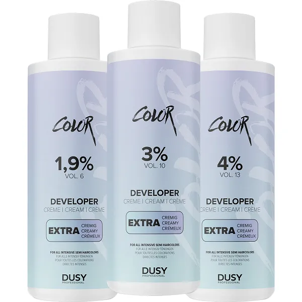 Dusy Professional Color Developer Extra Creme Oxydant do farb 1,9%, 3%, 4% 1000ml