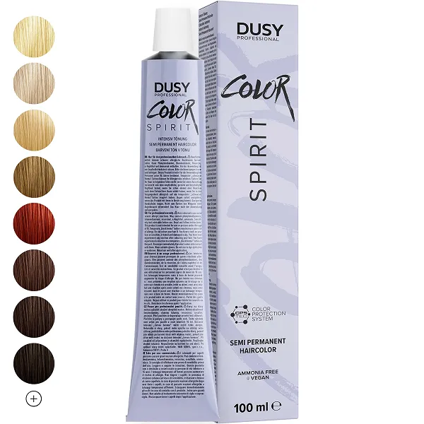Dusy Professional Color Spirit Toner do włosów bez amoniaku z systemem ochrony koloru 100ml