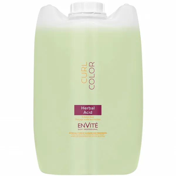 Dusy Professional Envite Curl Color Odżywka zakwaszająca do włosów po koloryzacji i po trwałej ondulacji 10L