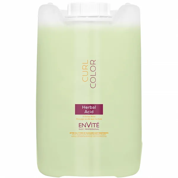 Dusy Professional Envite Curl Color Odżywka zakwaszająca do włosów po koloryzacji i po trwałej ondulacji 5000ml