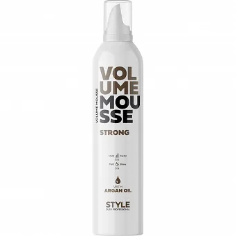 Dusy Professional Style Volume Mousse Strong Pianka do włosów z olejkiem arganowym mocna 400ml