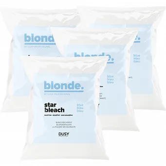 Dusy Professional Blonde Star Bleach Rozjaśniacz do włosów, uzupełnienie 4x500g